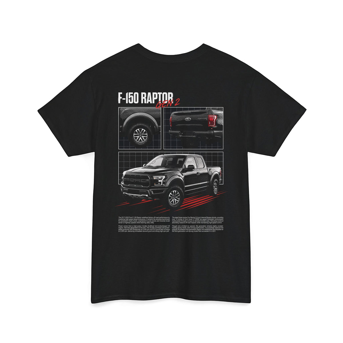 2017-2020 Ford F-150 Raptor Cotton T-Shirt