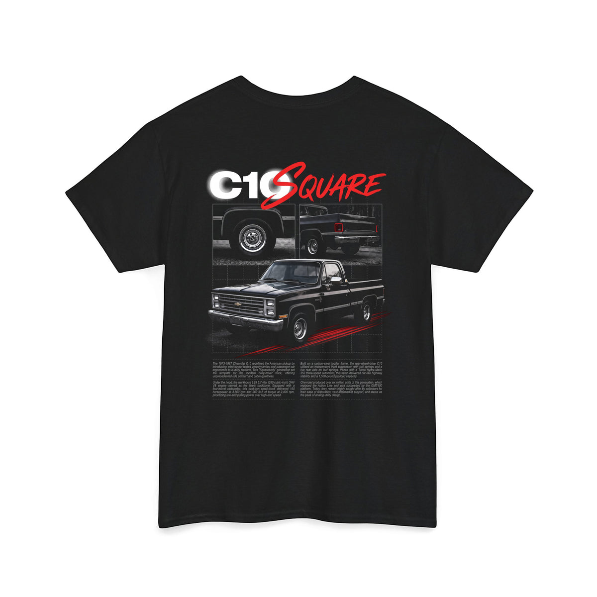 1973-1987 Chevrolet C10 Squarebody Cotton T-Shirt