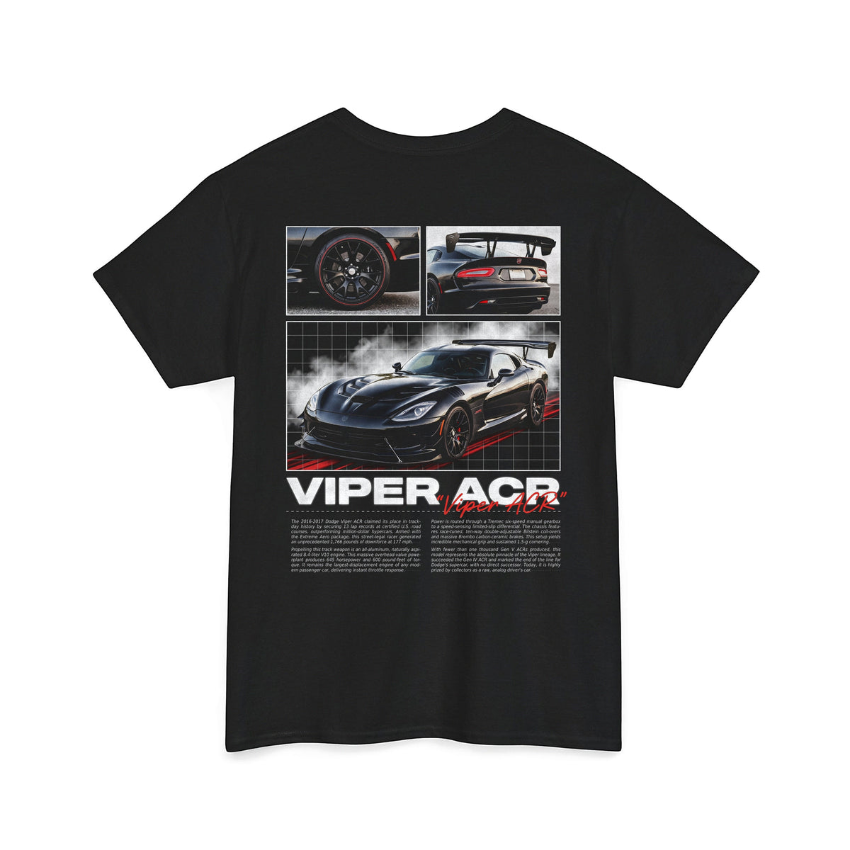 2016-2017 Dodge Viper ACR Cotton T-Shirt
