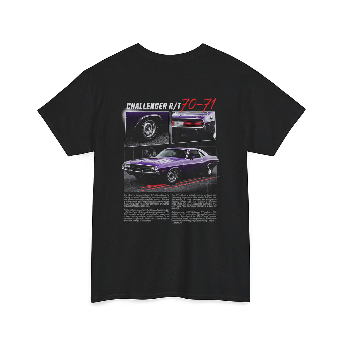 1970-1971 Dodge Challenger R/T Cotton T-Shirt