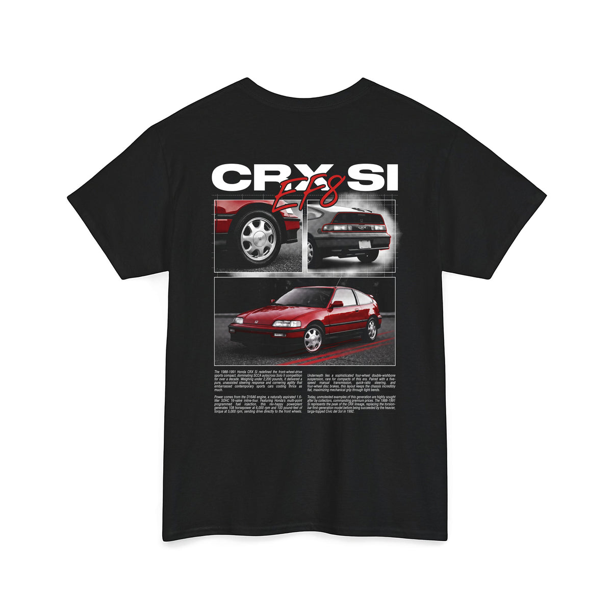 1988-1991 Honda CRX Si Cotton T-Shirt