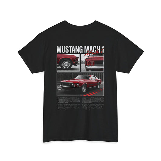 1969-1970 Ford Mustang Mach 1 Cotton T-Shirt