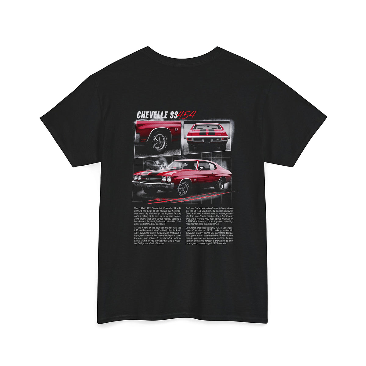 1970-1972 Chevrolet Chevelle SS 454 Cotton T-Shirt