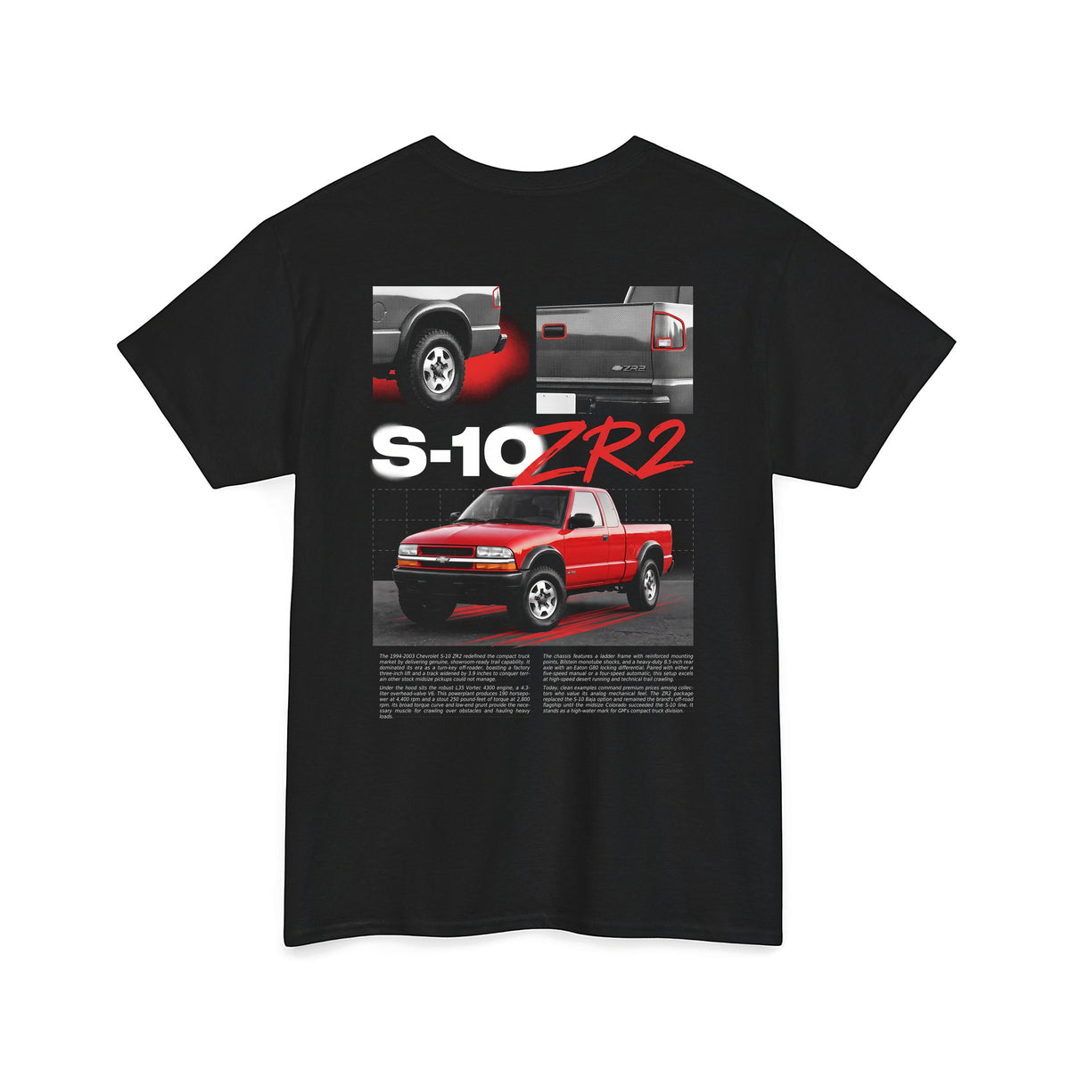 1994-2003 Chevrolet S-10 ZR2 Cotton T-Shirt