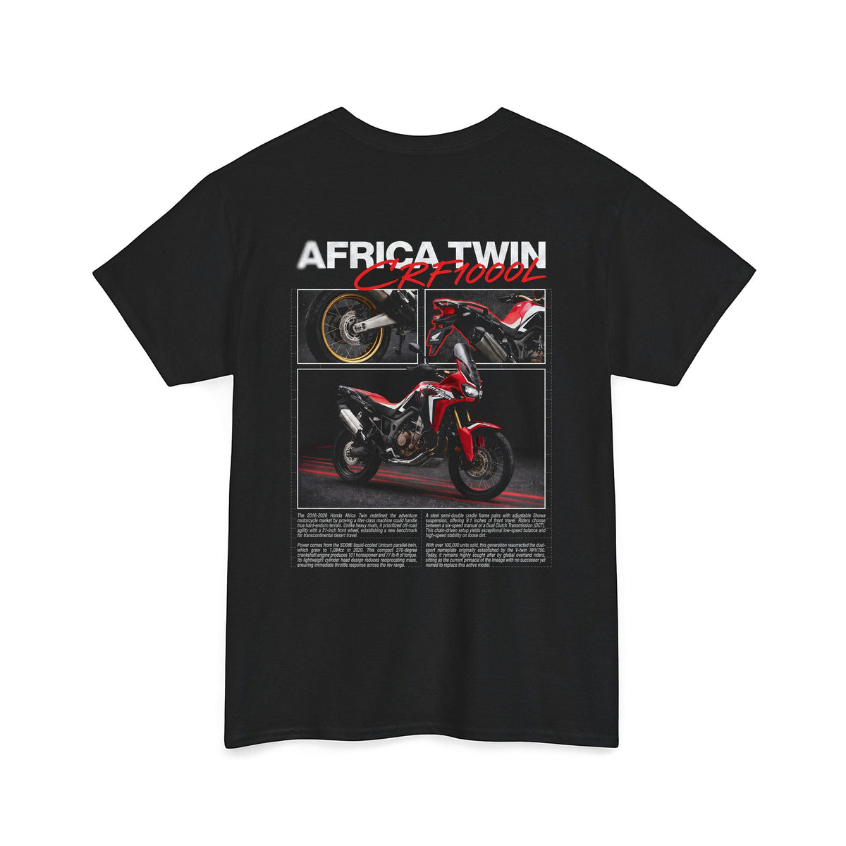 2016-2026 Honda Africa Twin Cotton T-Shirt