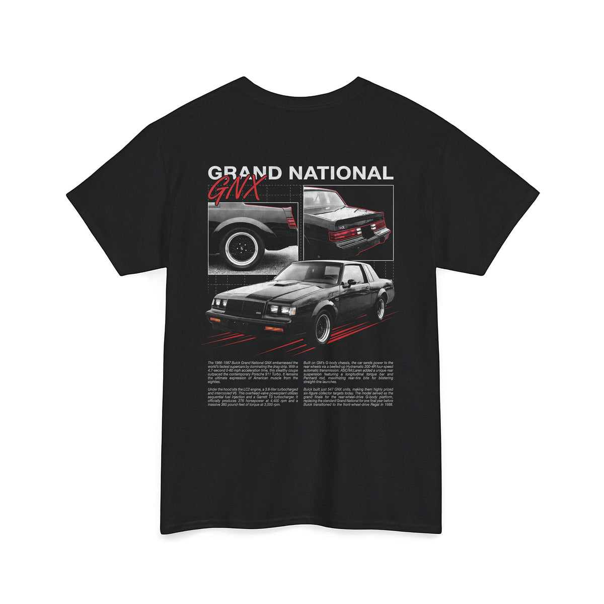1986-1987 Buick Grand National GNX Cotton T-Shirt