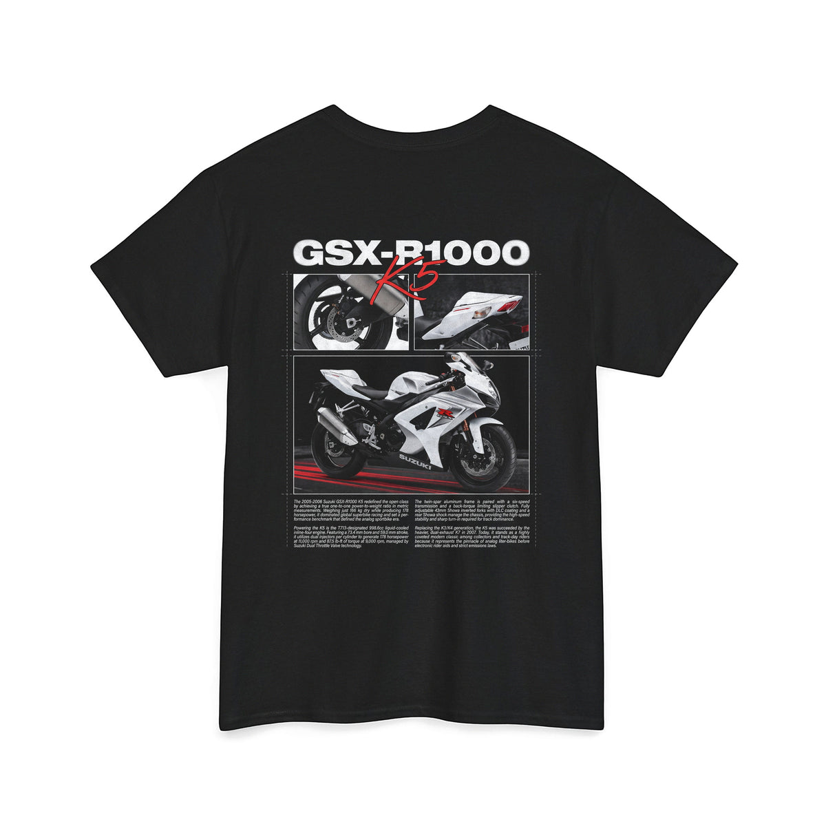 2005-2006 Suzuki GSX-R1000 K5 Cotton T-Shirt