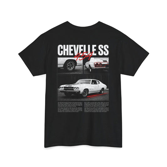 1970-1972 Chevrolet Chevelle SS 454 - Monochrome Cotton T-Shirt