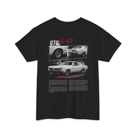 1966-1967 Pontiac GTO - Monochrome Cotton T-Shirt