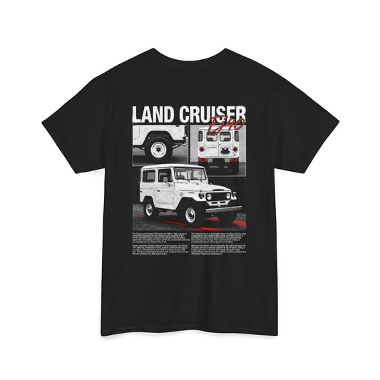 1960-1984 Toyota Land Cruiser FJ40 - Monochrome Cotton T-Shirt