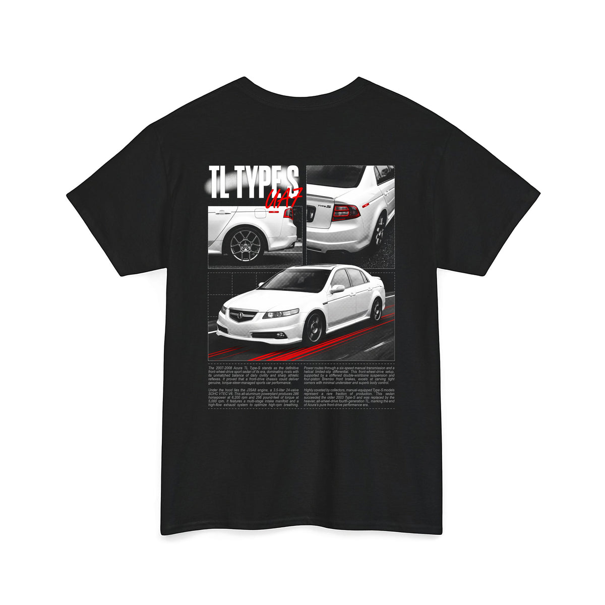 2007-2008 Acura TL Type S - Monochrome Cotton T-Shirt