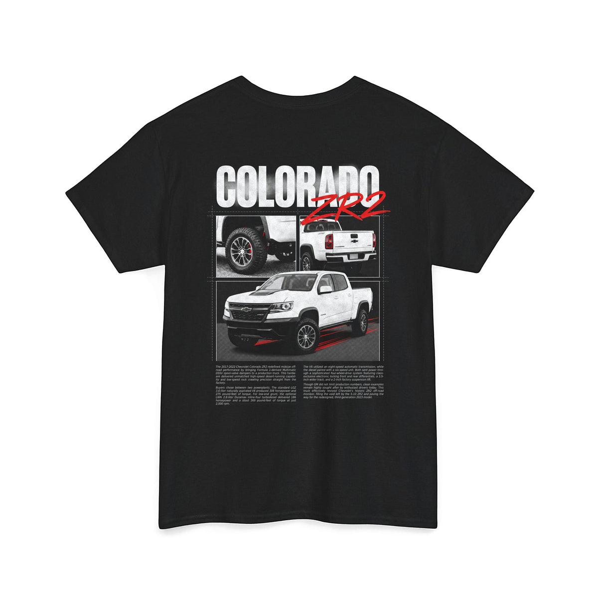 2017-2022 Chevrolet Colorado ZR2 - Monochrome Cotton T-Shirt
