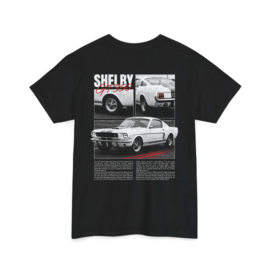 1965-1966 Ford Mustang Shelby GT350 - Monochrome Cotton T-Shirt
