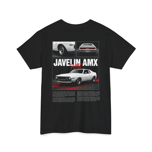 1971-1974 AMC Javelin AMX - Monochrome Cotton T-Shirt