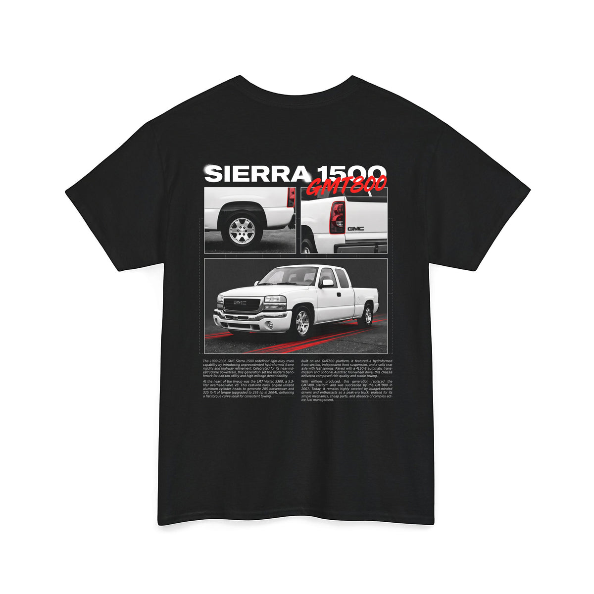 1999-2006 GMC Sierra 1500 - Monochrome Cotton T-Shirt