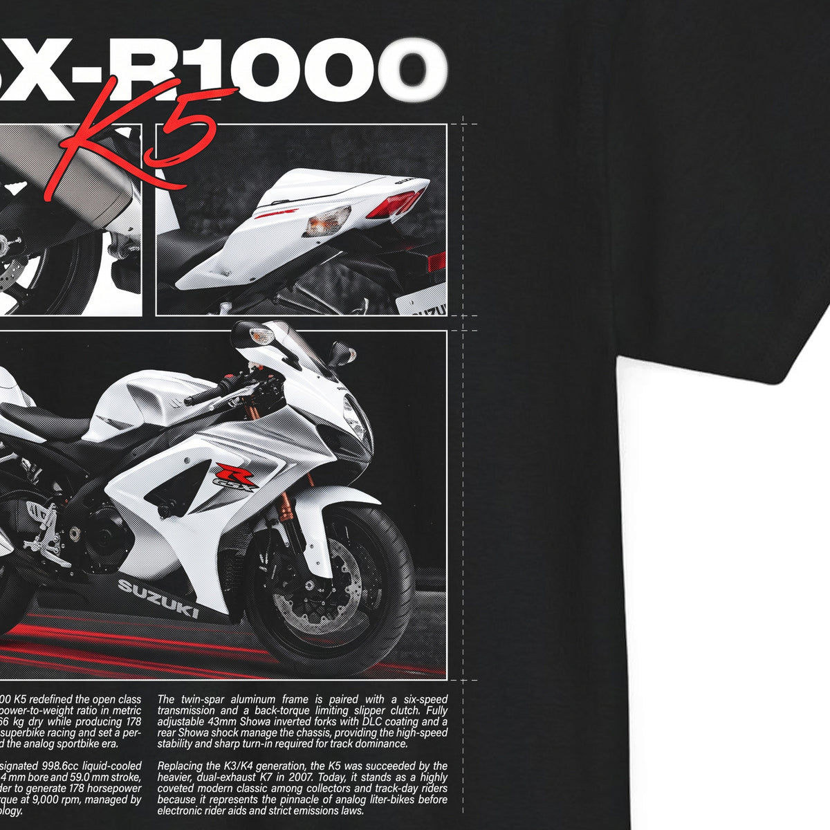 2005-2006 Suzuki GSX-R1000 K5 Cotton T-Shirt