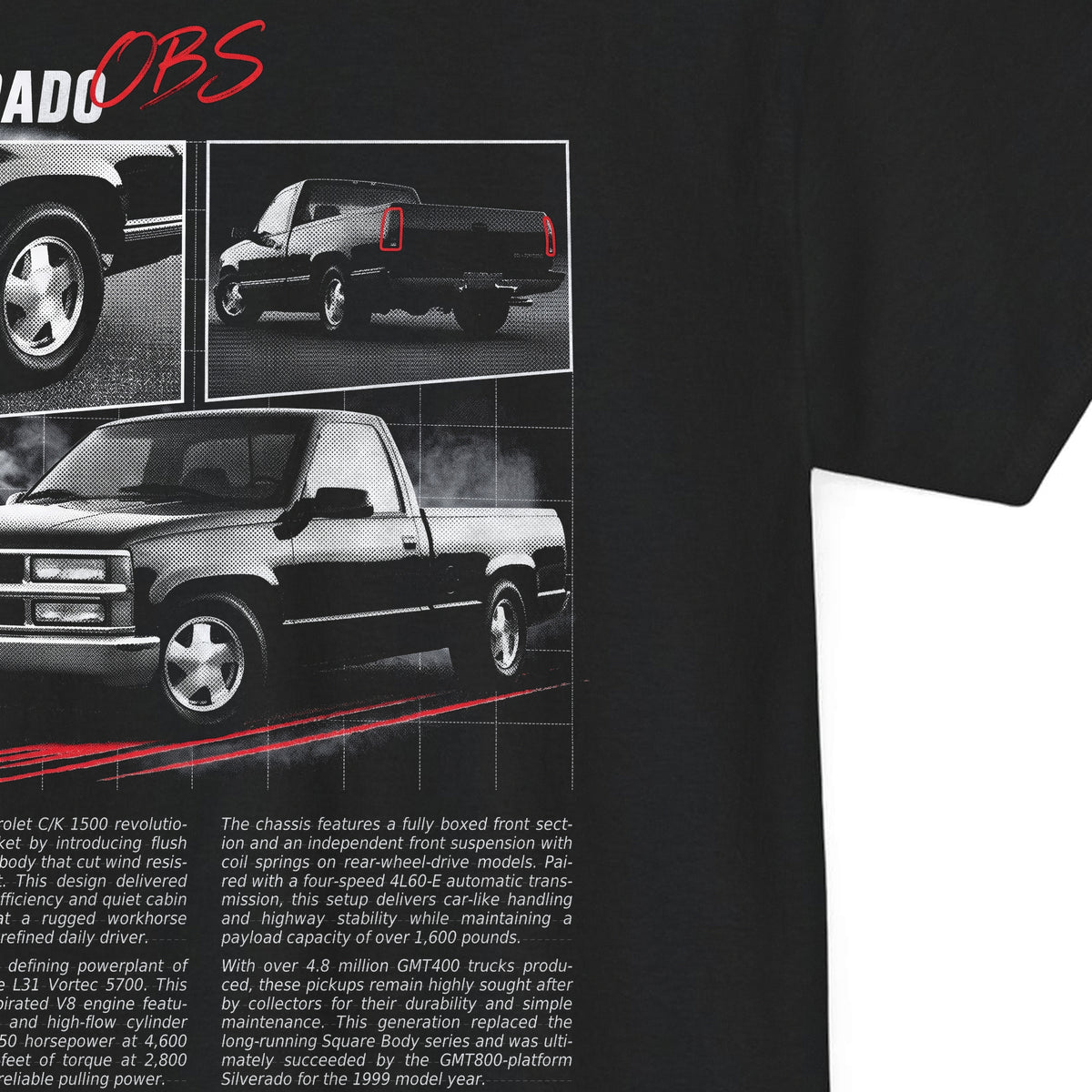 1988-1998 Chevrolet C/K 1500 Cotton T-Shirt