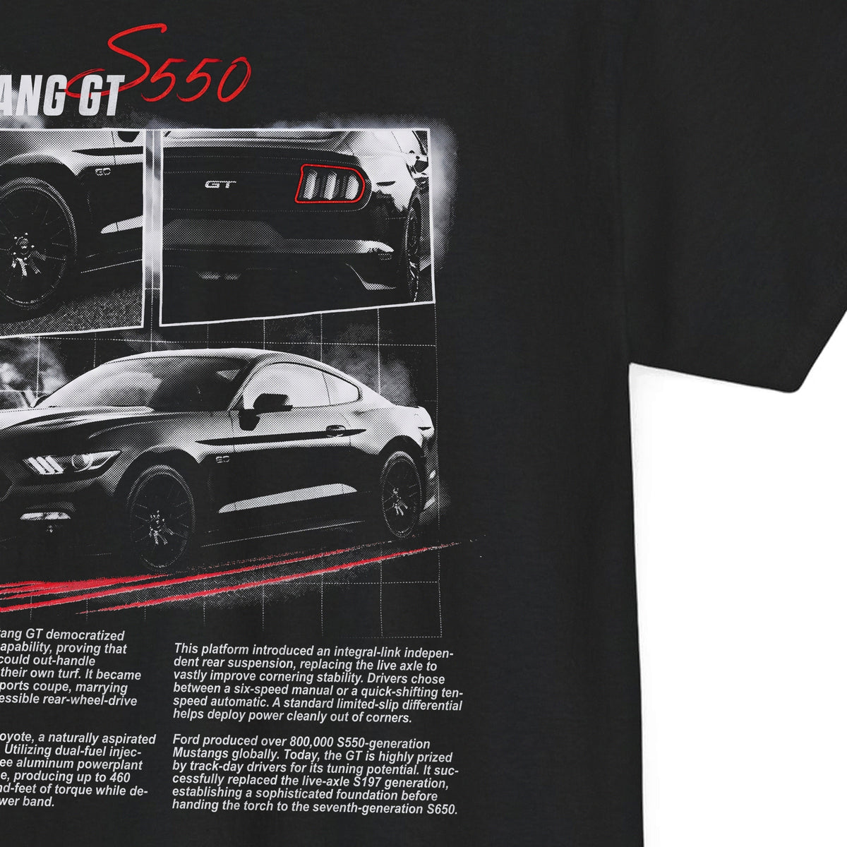 2015-2023 Ford Mustang GT Cotton T-Shirt