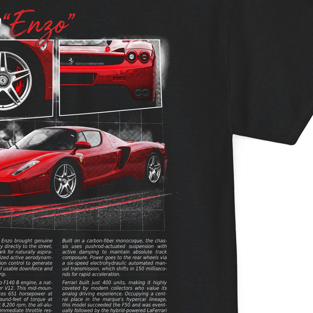 2002-2004 Ferrari Enzo Cotton T-Shirt
