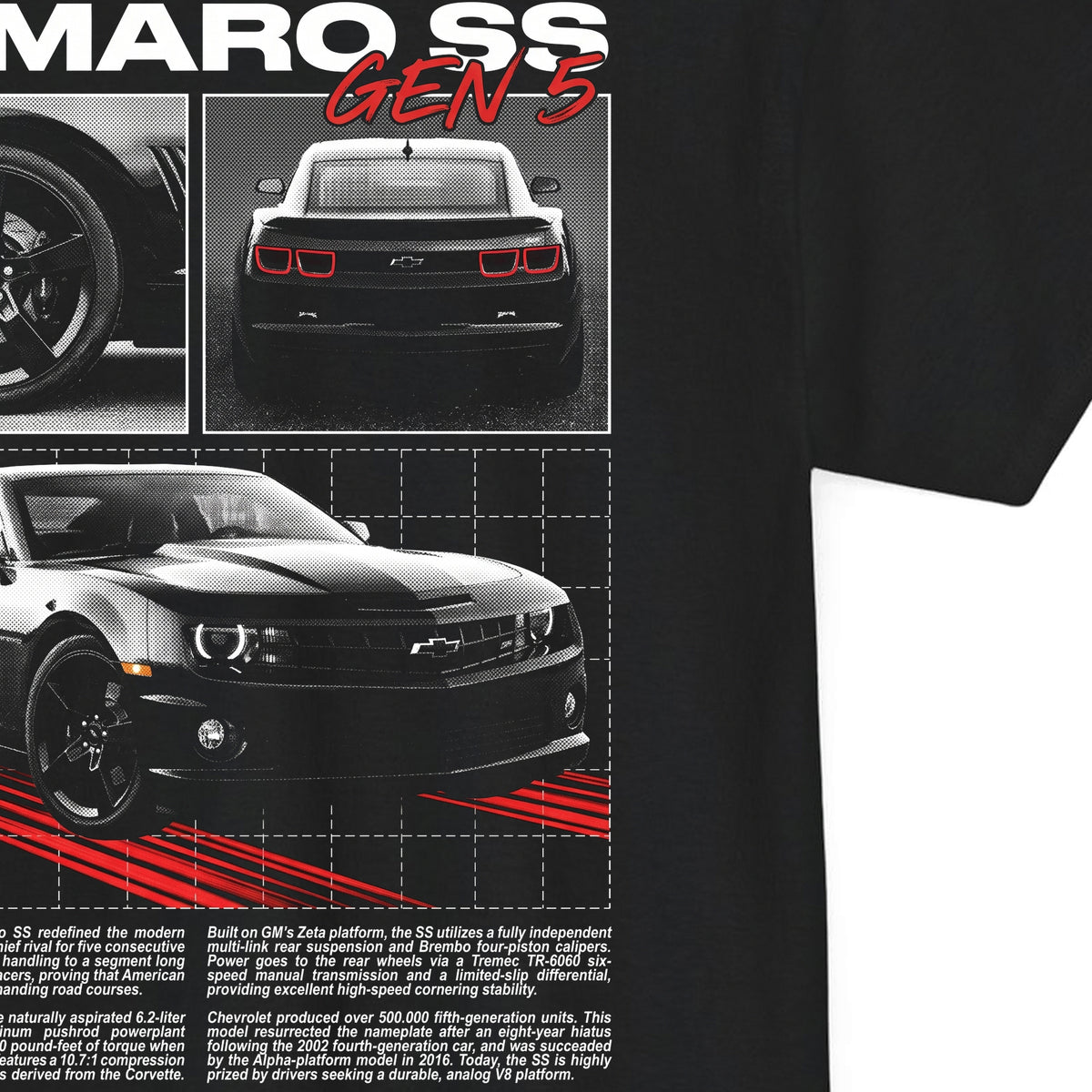 2010-2015 Chevrolet Camaro SS Cotton T-Shirt