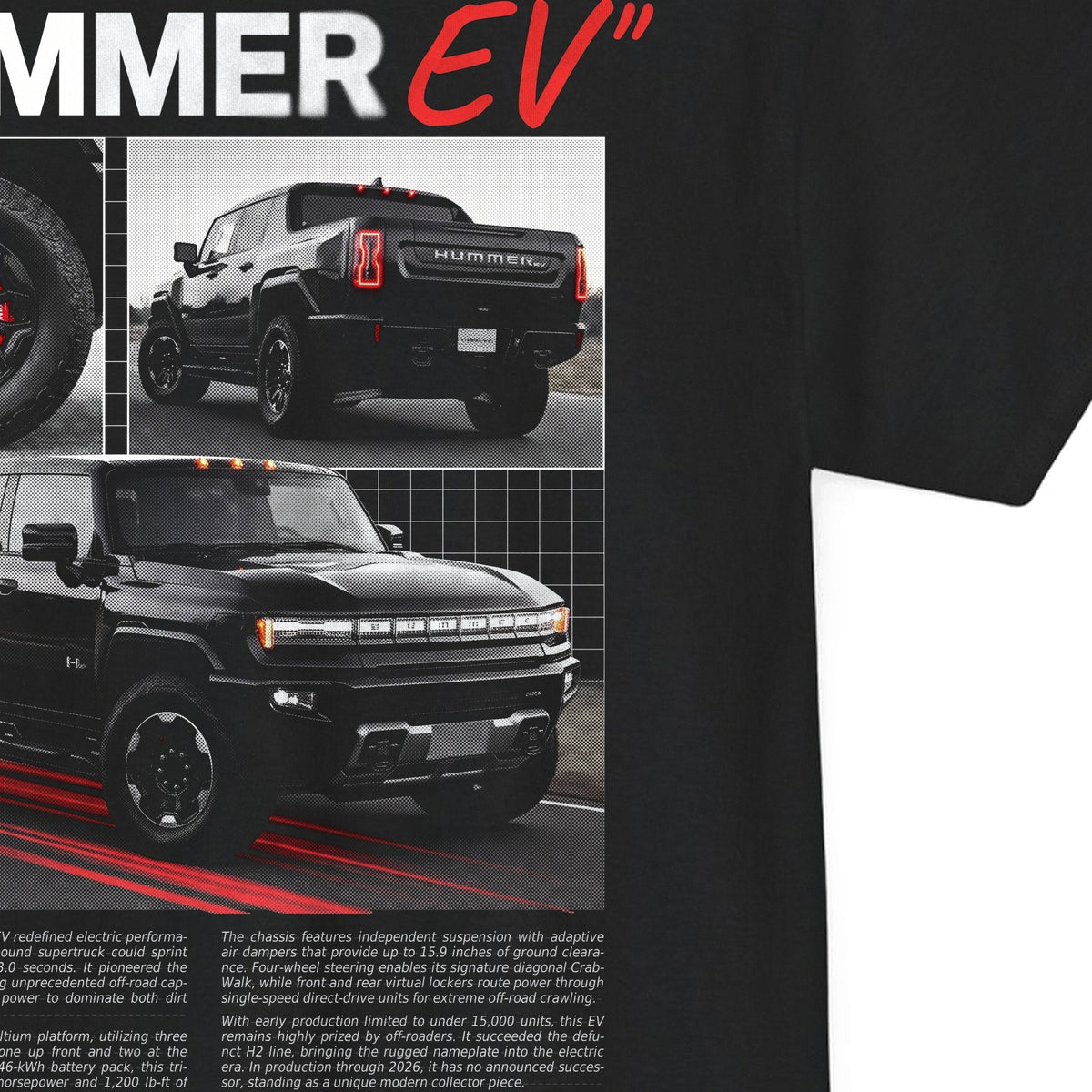 2022-2026 GMC Hummer EV Cotton T-Shirt