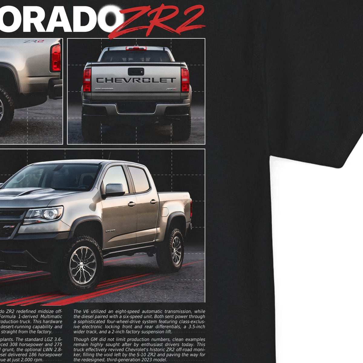 2017-2022 Chevrolet Colorado ZR2 Cotton T-Shirt