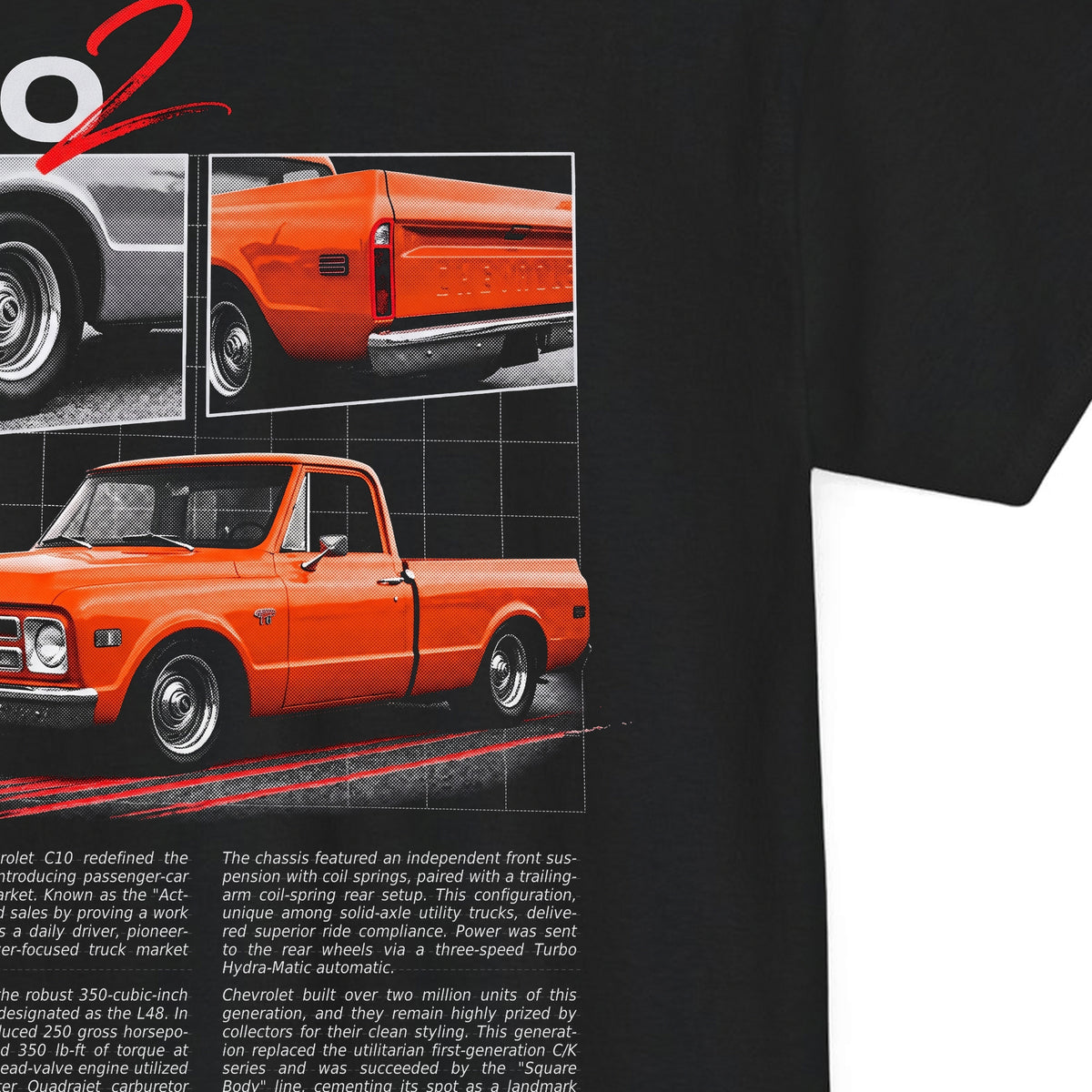 1967-1972 Chevrolet C10 Cotton T-Shirt