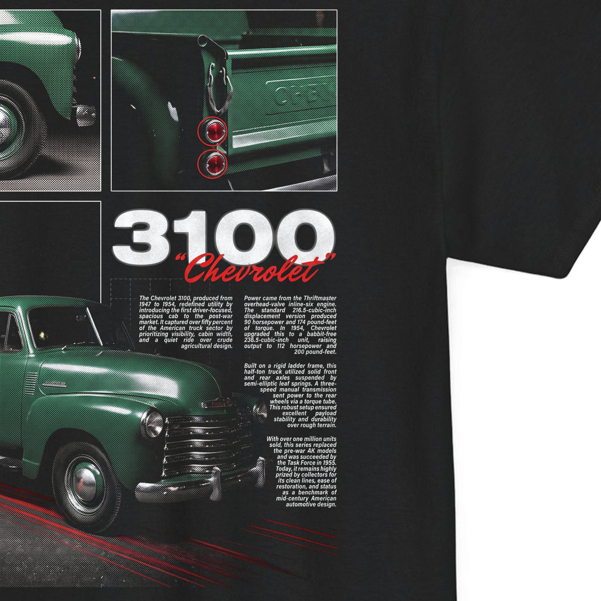 1947-1954 Chevrolet 3100 Cotton T-Shirt