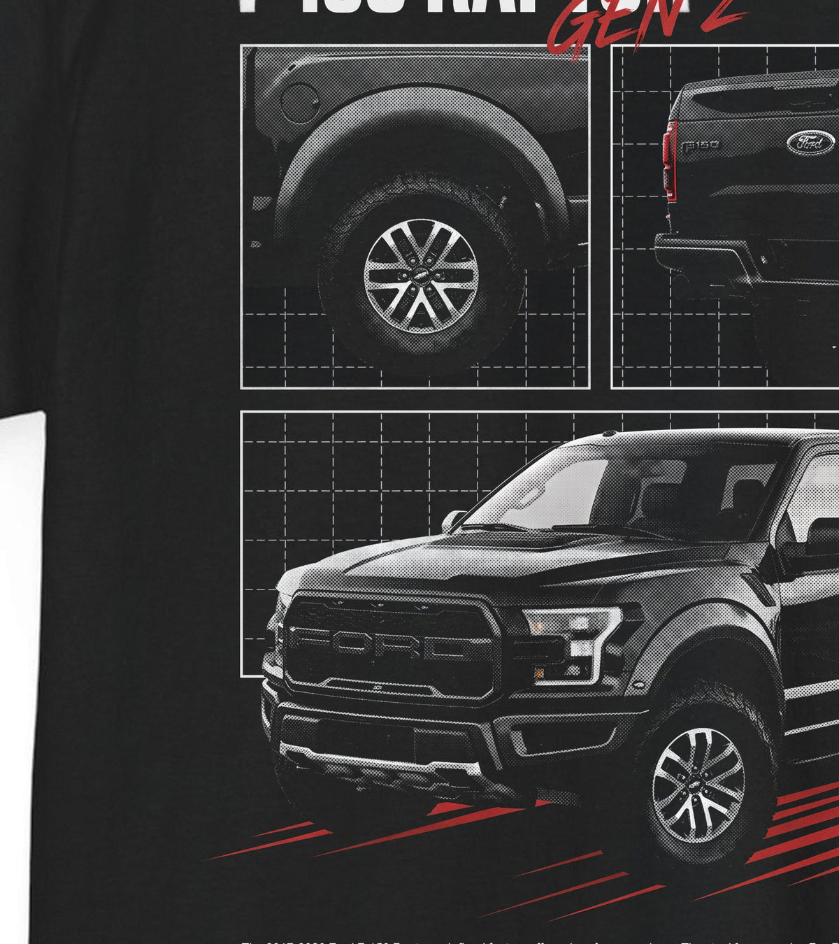 2017-2020 Ford F-150 Raptor Cotton T-Shirt