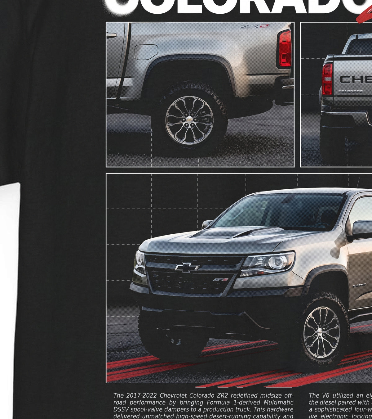 2017-2022 Chevrolet Colorado ZR2 Cotton T-Shirt