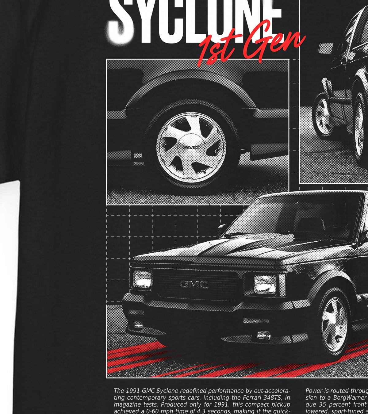1991 GMC Syclone Cotton T-Shirt