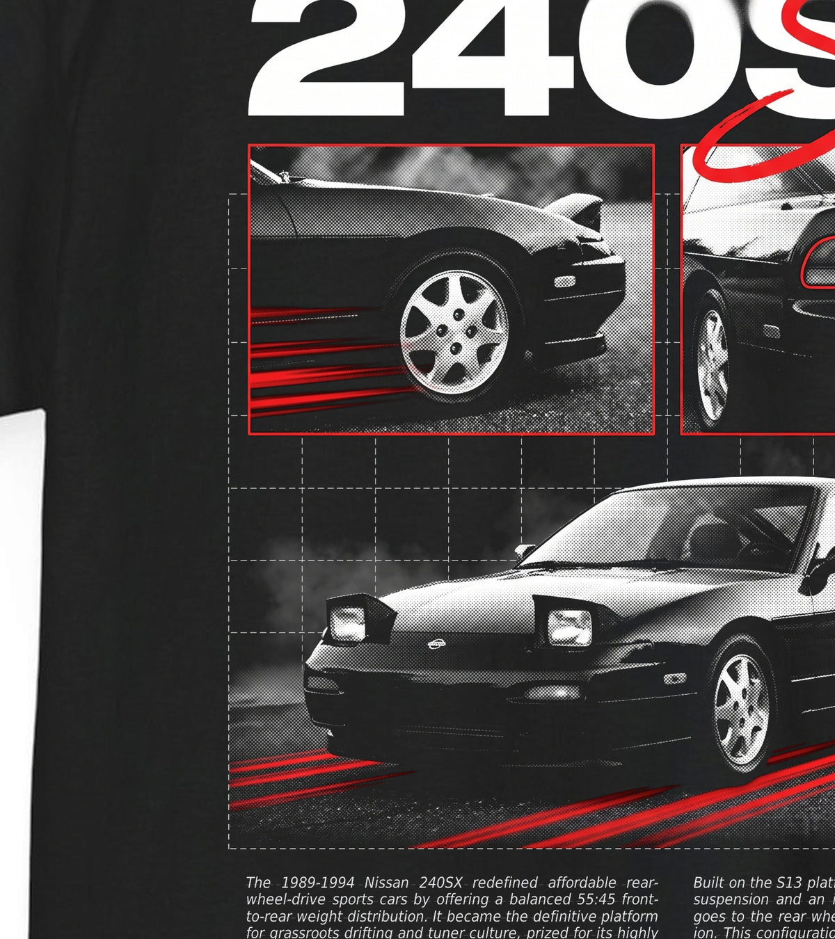 1989-1994 Nissan 240SX S13 Cotton T-Shirt