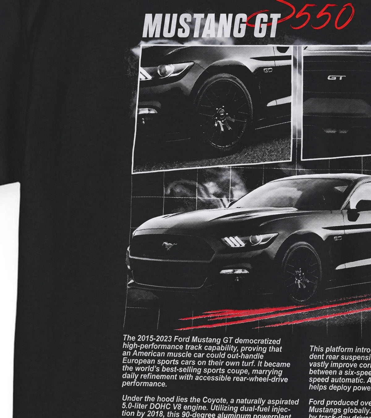 2015-2023 Ford Mustang GT Cotton T-Shirt