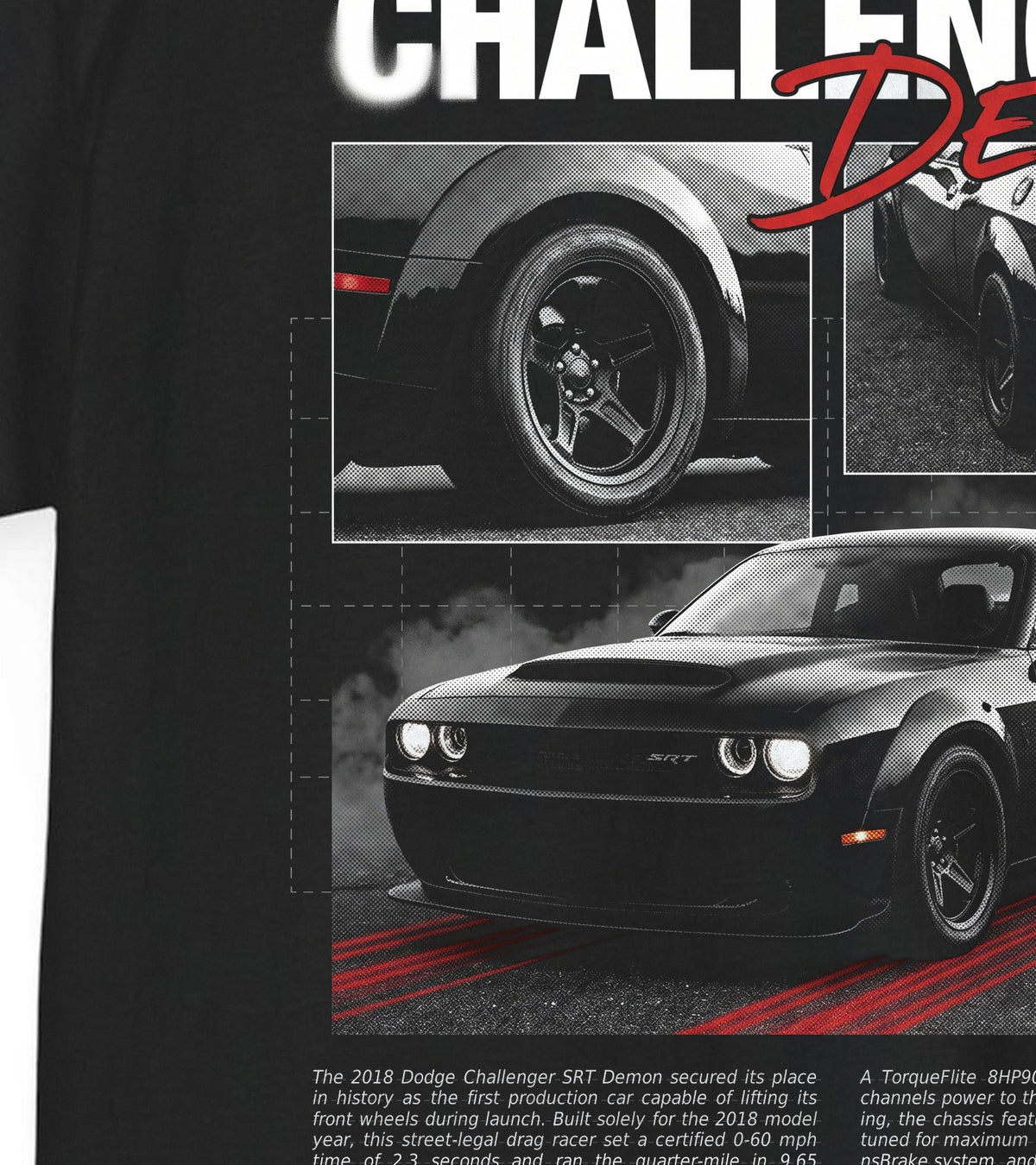 2018 Dodge Challenger SRT Demon Cotton T-Shirt