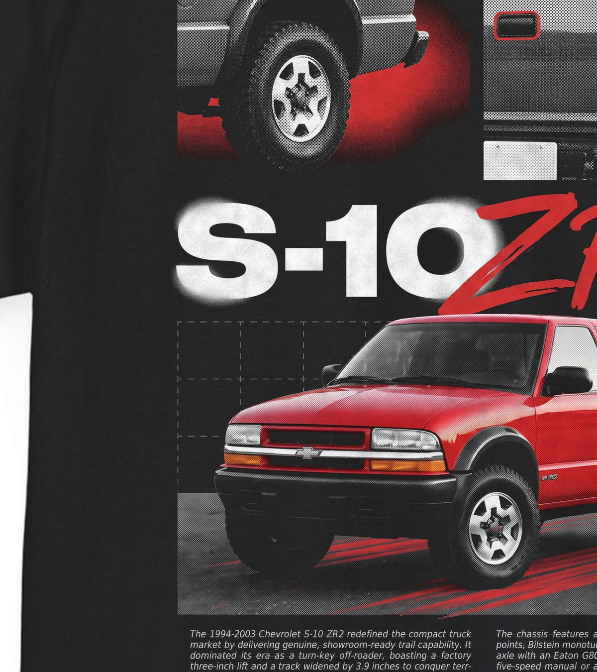 1994-2003 Chevrolet S-10 ZR2 Cotton T-Shirt