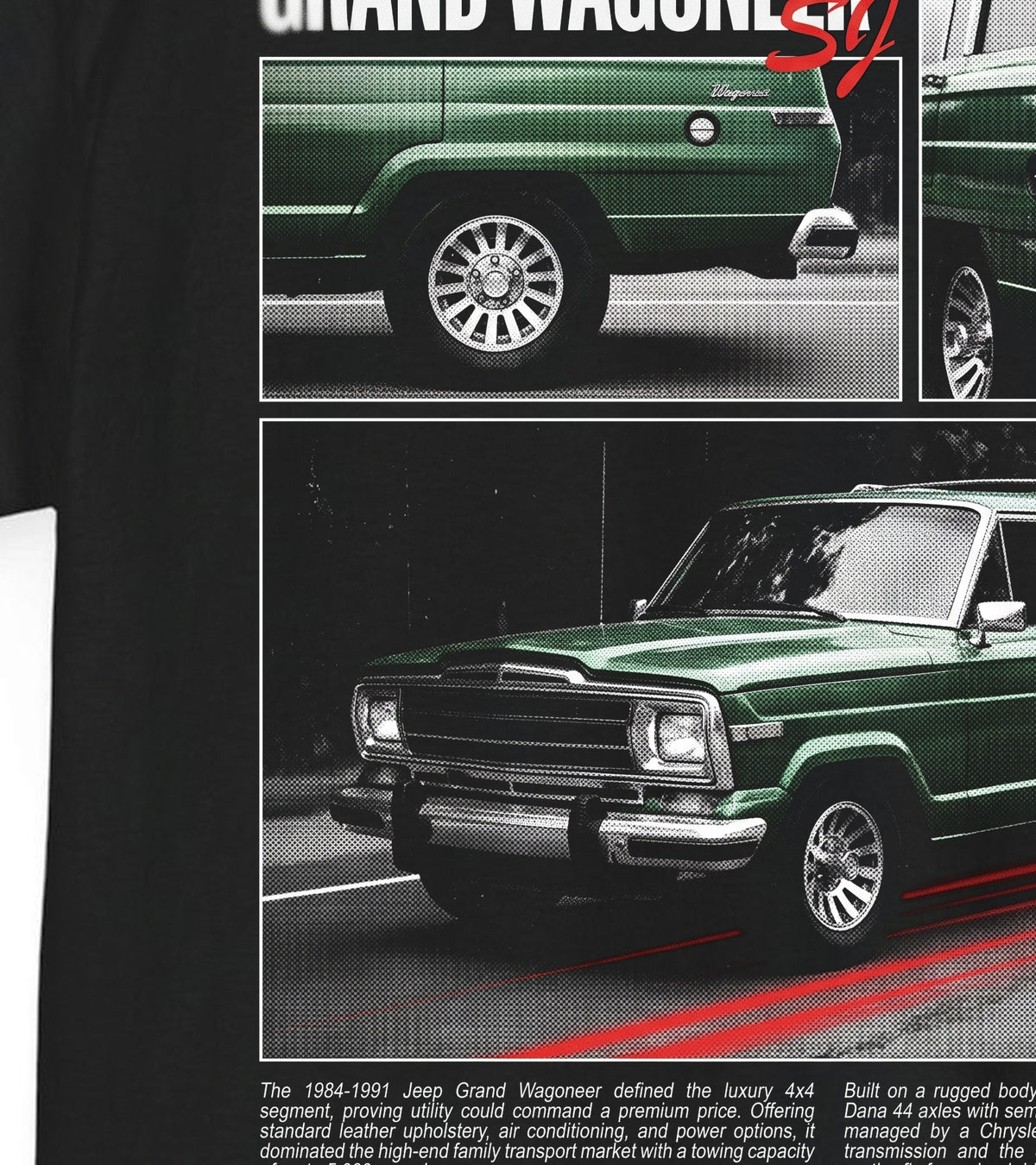 1984-1991 Jeep Grand Wagoneer Cotton T-Shirt