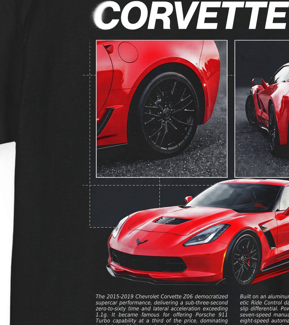 2015-2019 Chevrolet Corvette Z06 C7 Cotton T-Shirt