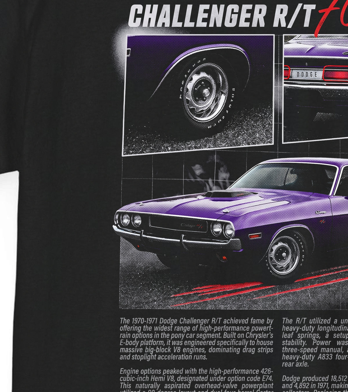 1970-1971 Dodge Challenger R/T Cotton T-Shirt