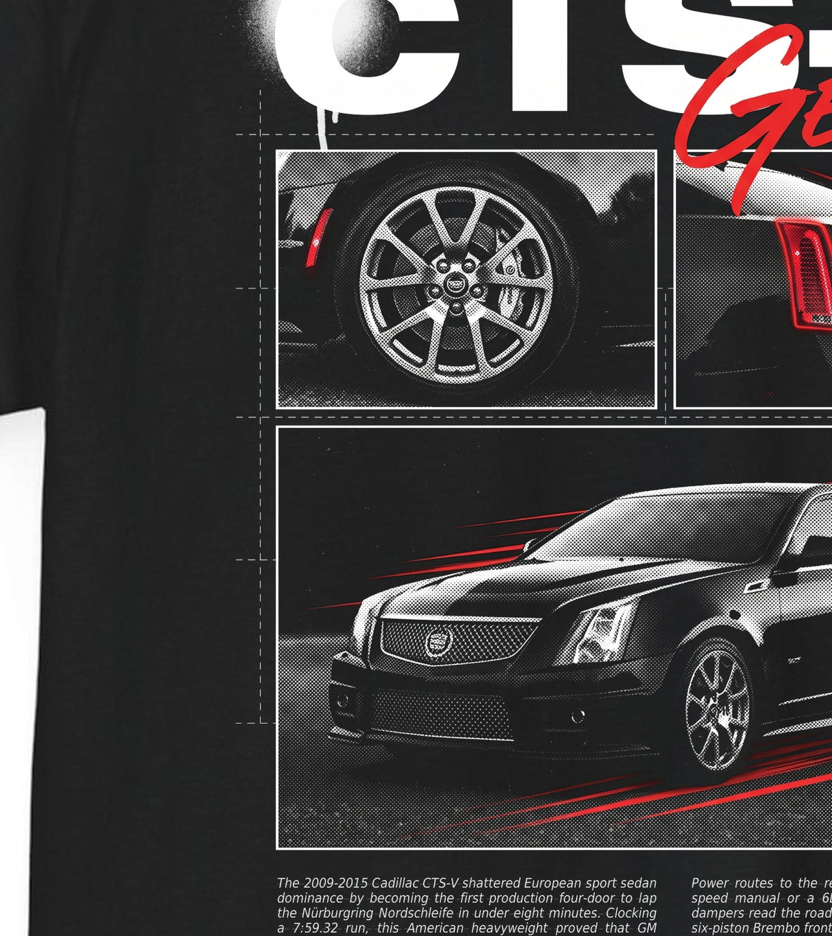 2009-2015 Cadillac CTS-V Cotton T-Shirt