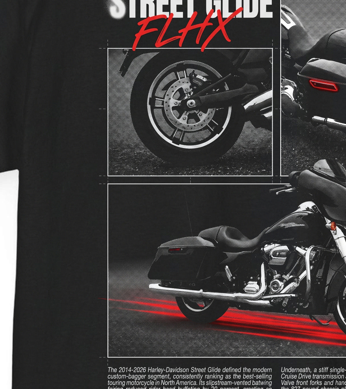 2014-2026 Harley-Davidson Street Glide Cotton T-Shirt