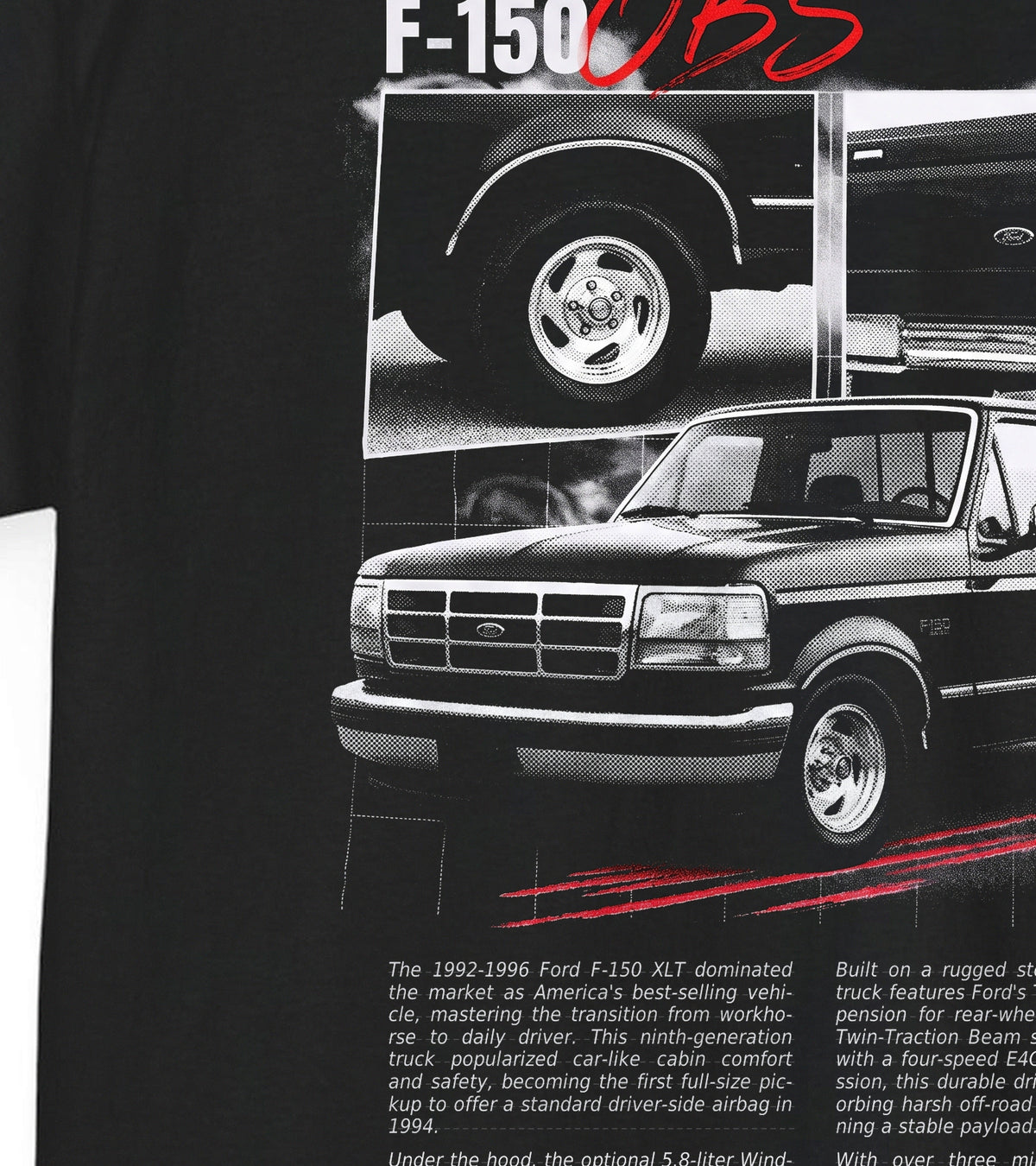 1992-1996 Ford F-150 XLT Cotton T-Shirt