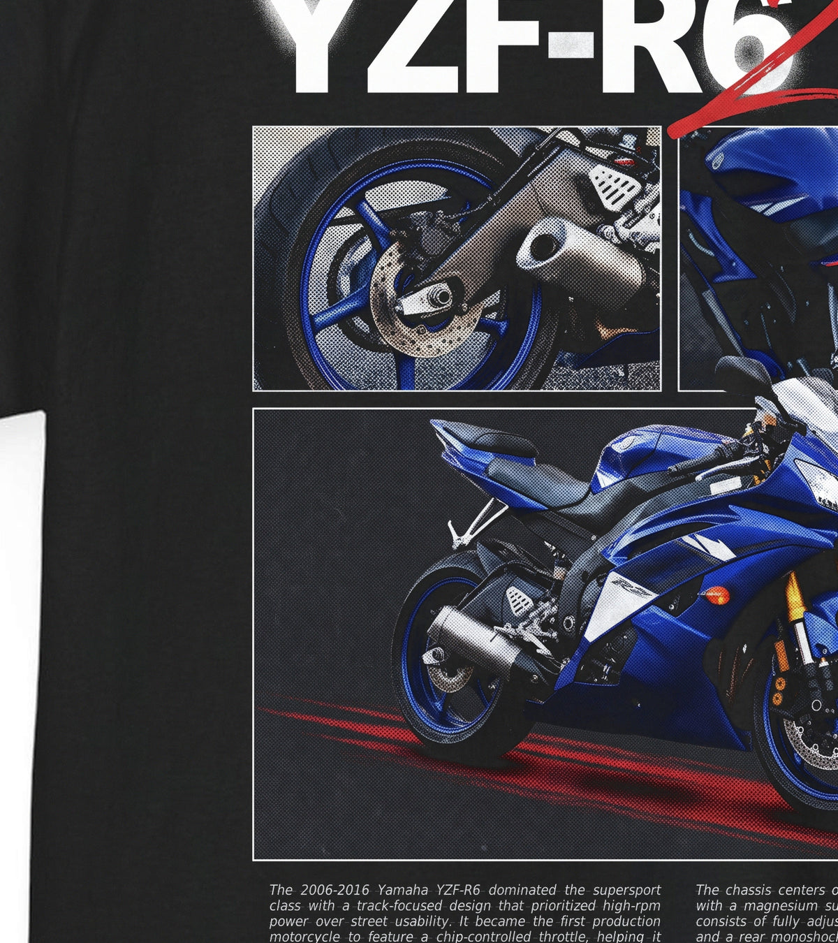 2006-2016 Yamaha YZF-R6 Cotton T-Shirt