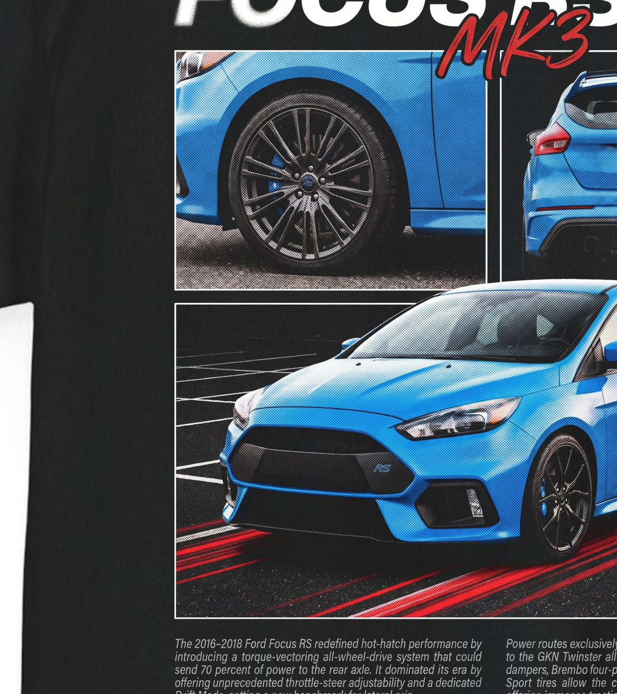 2016-2018 Ford Focus RS Cotton T-Shirt