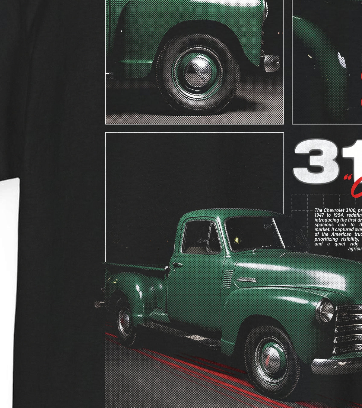 1947-1954 Chevrolet 3100 Cotton T-Shirt