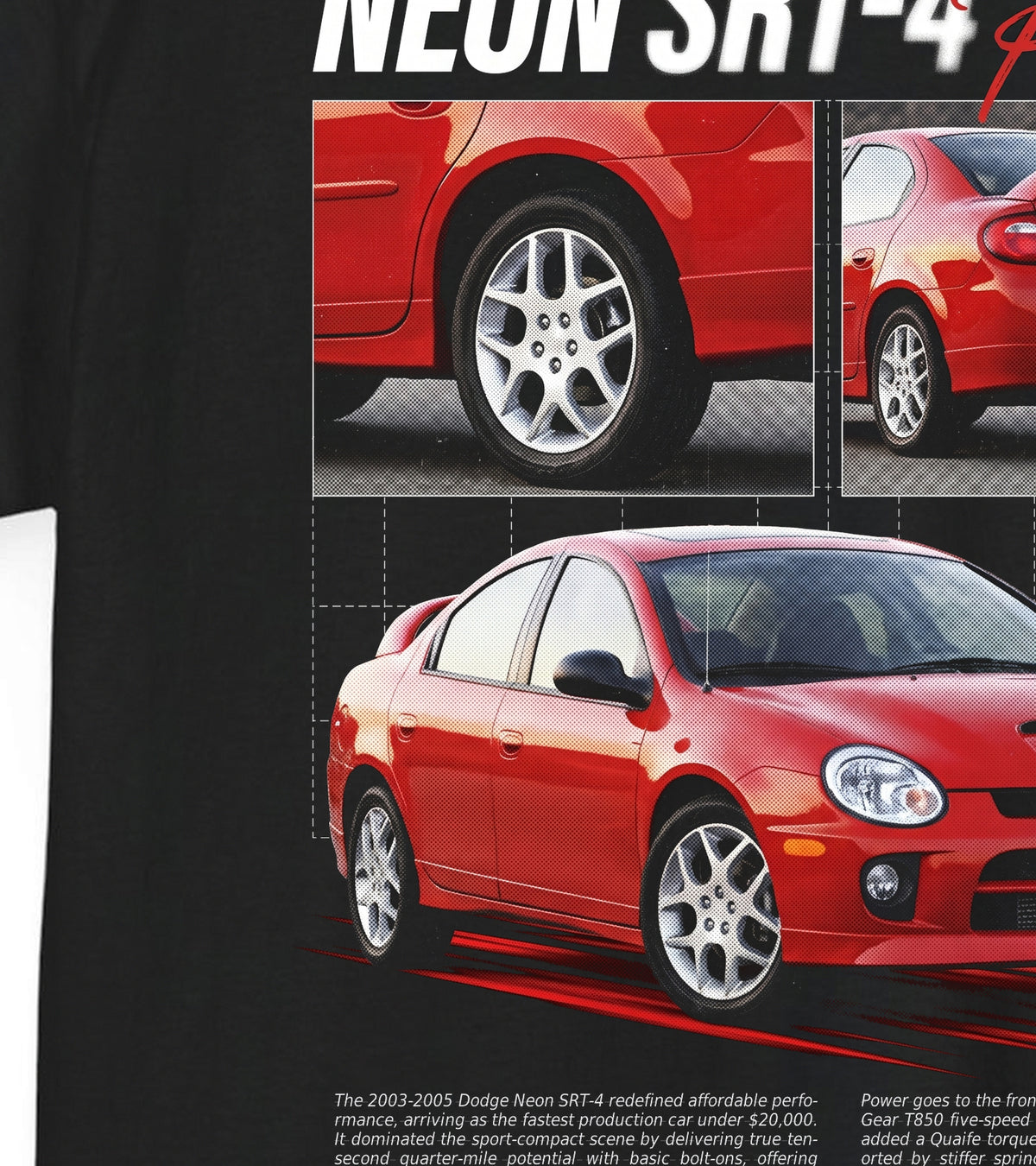 2003-2005 Dodge Neon SRT-4 Cotton T-Shirt