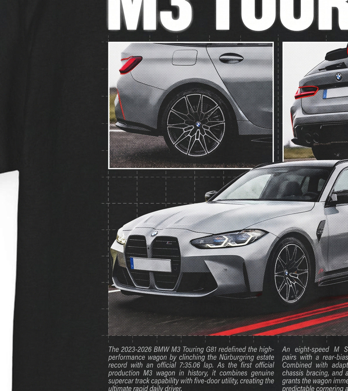 2023-2026 BMW M3 Touring G81 Cotton T-Shirt