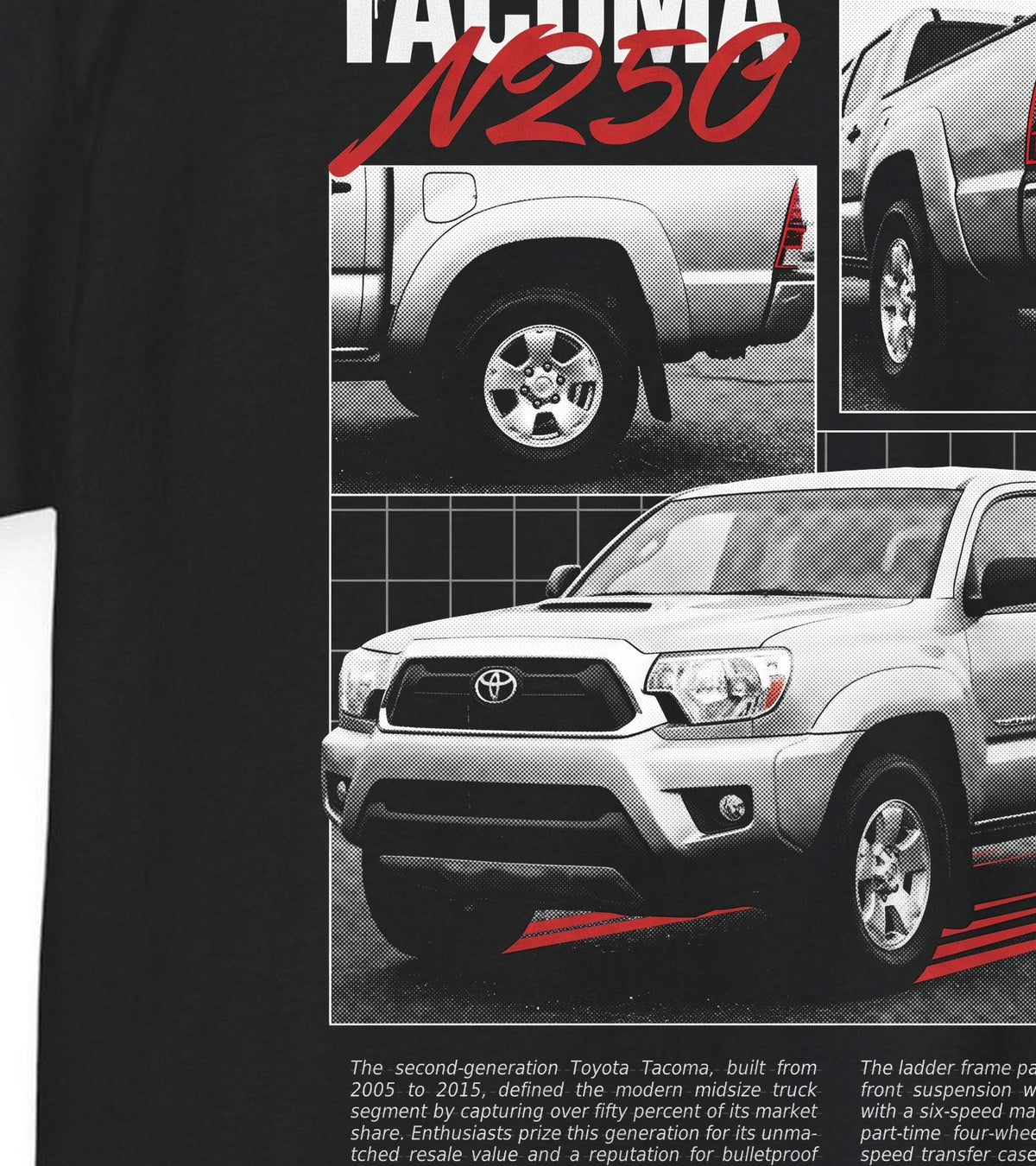 2005-2015 Toyota Tacoma Cotton T-Shirt