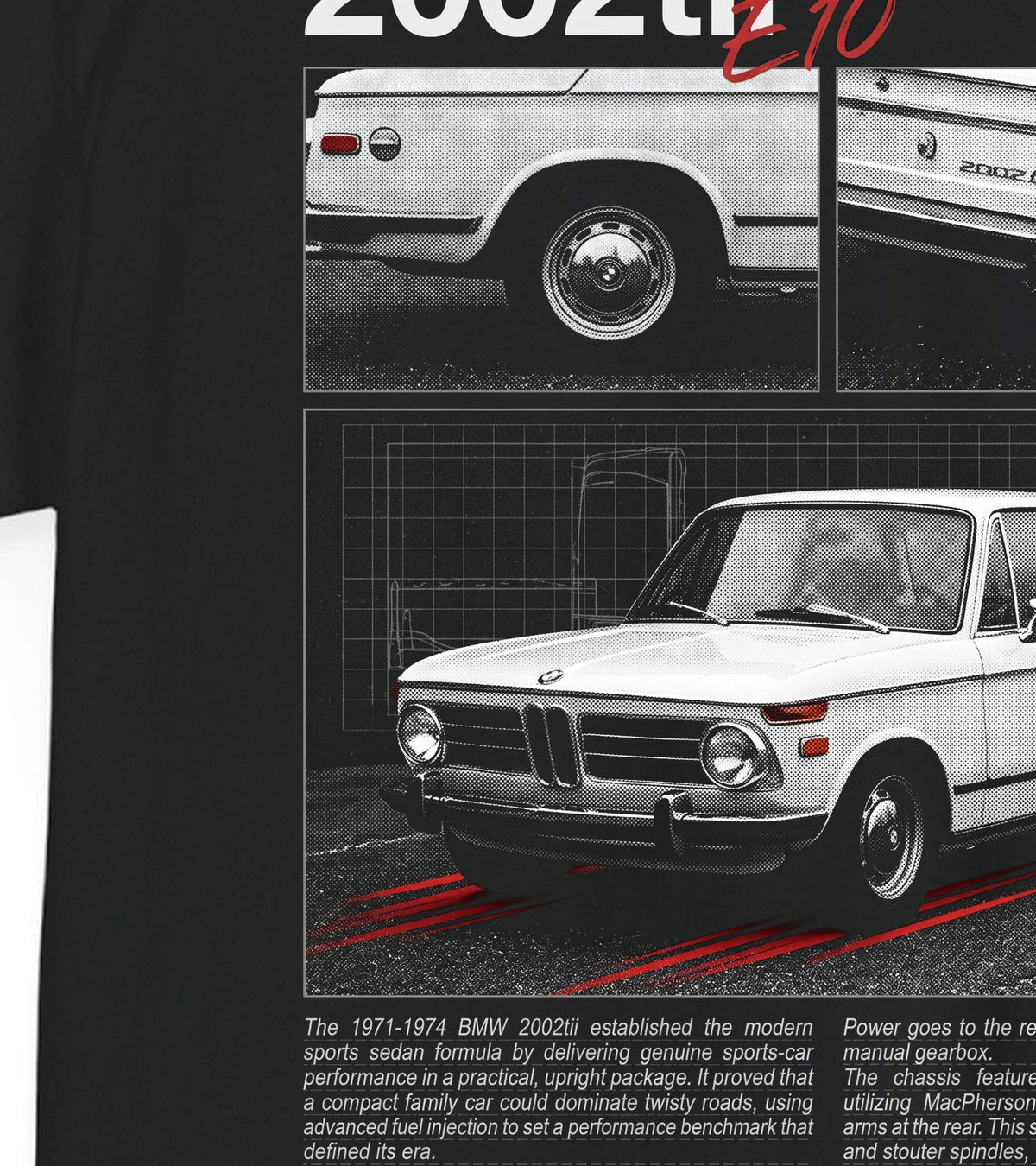 1971-1974 BMW 2002tii Cotton T-Shirt
