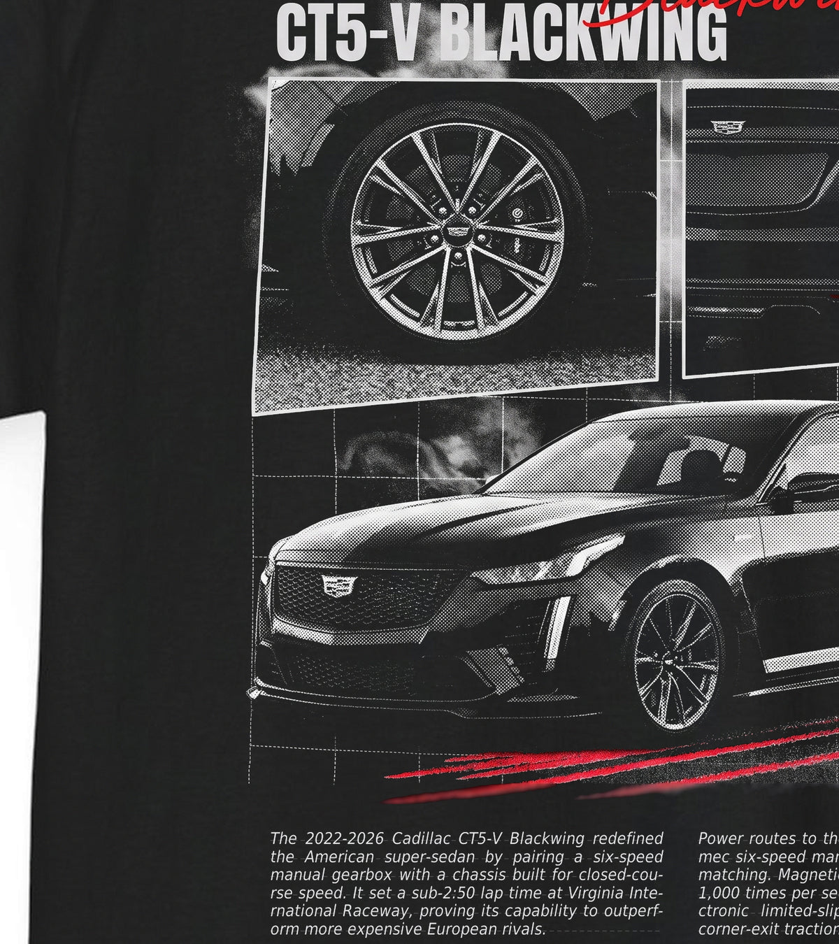 2022-2026 Cadillac CT5-V Blackwing Cotton T-Shirt