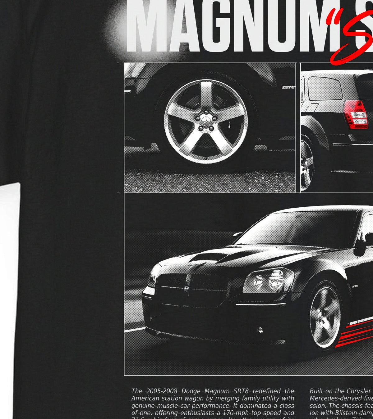 2005-2008 Dodge Magnum SRT8 - Monochrome Cotton T-Shirt